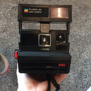 Vintage Polaroid camera